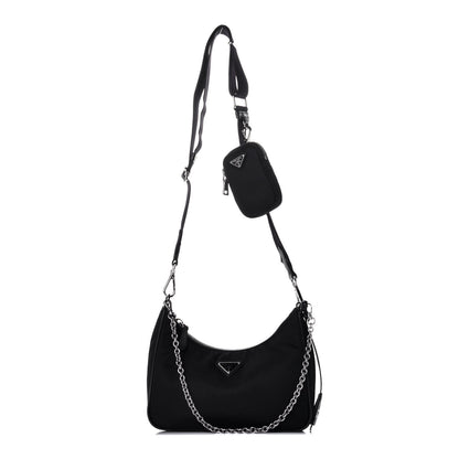Prada Nylon Re-Edition 2005 Shoulder Bag Black 1 of 9