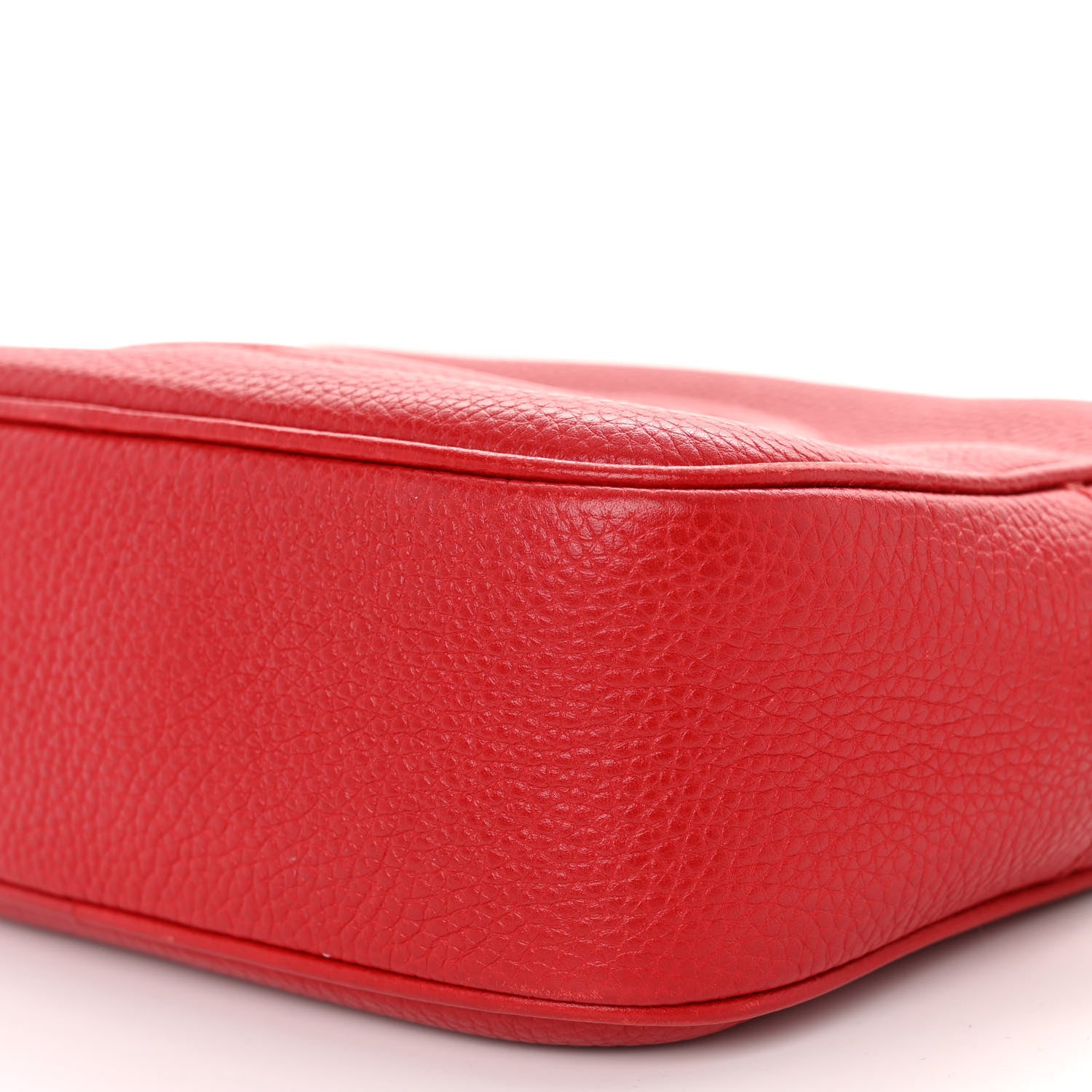 Gucci Pebbled Calfskin Small Soho Disco Bag Tabasco Red 10 of 10
