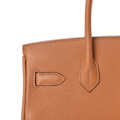 Hermes Togo Birkin 30 Caramel 9 of 31