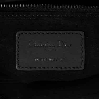 Christian Dior Ultra Matte Calfskin Cannage Medium Lady Dior Black 6 of 10