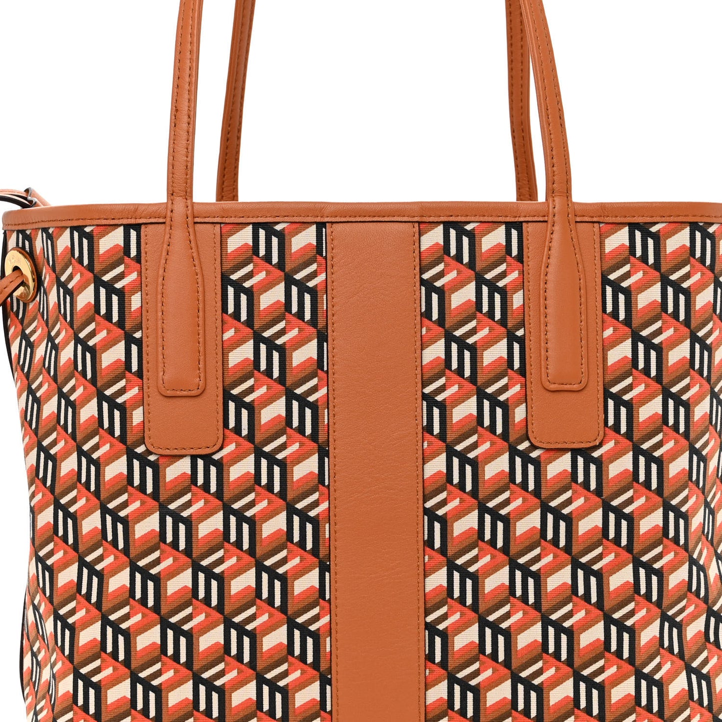 Visetos Small Liz Reversible Shopper Tote Cognac