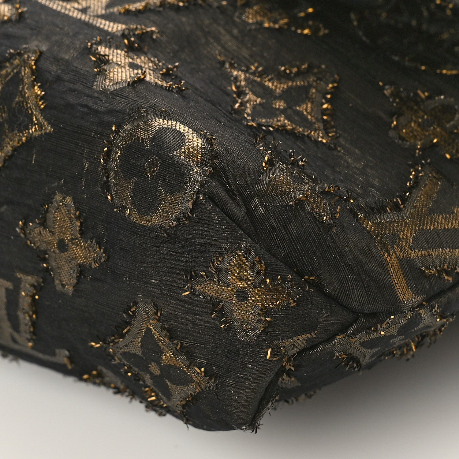 Louis Vuitton Lurex Quilted Monogram Altair Clutch Bronze 8 of 8