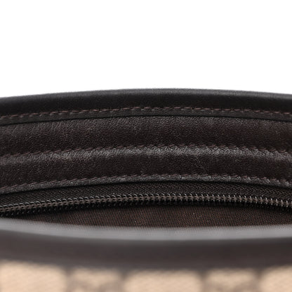 Gucci GG Plus Monogram Medium Flat Messenger Bag Dark Brown 13 of 14