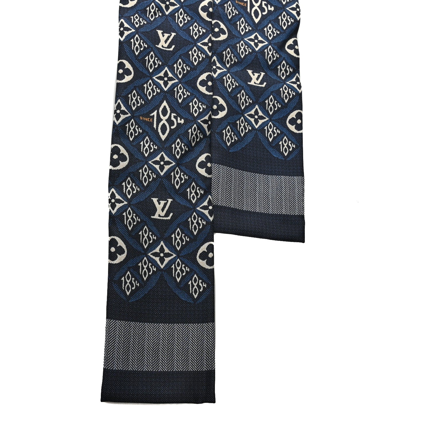 Louis Vuitton Silk Since 1854 Bandeau Blue 2 of 3