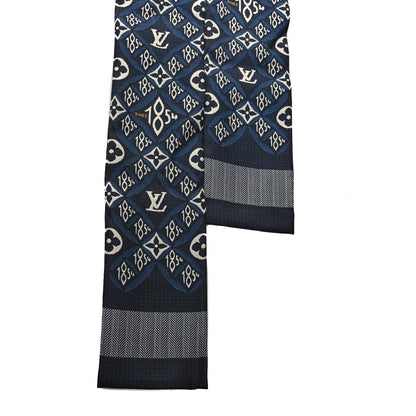 Louis Vuitton Silk Since 1854 Bandeau Blue 2 of 3