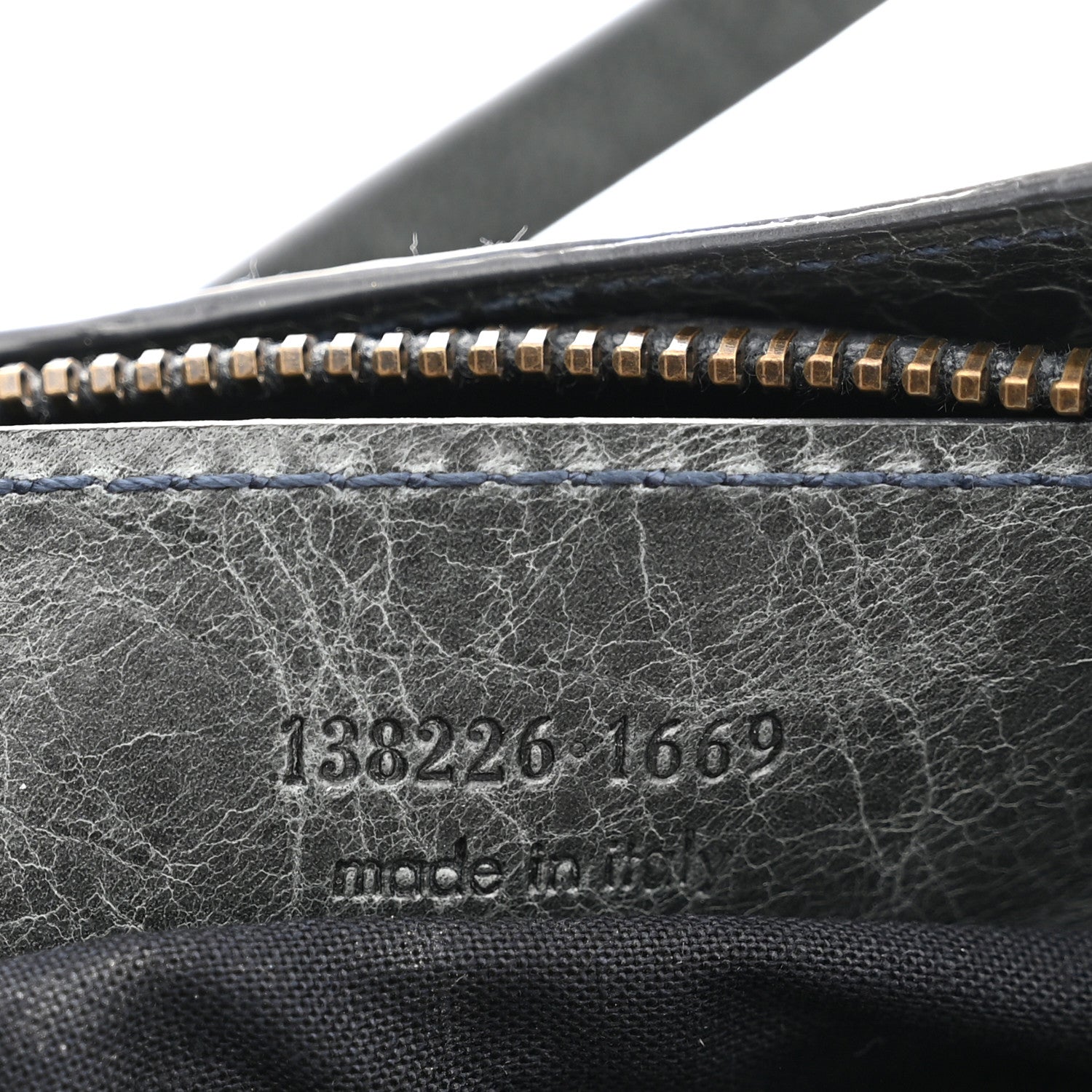 Balenciaga Agneau Classic Hardware Shoulder Bag Black 7 of 11
