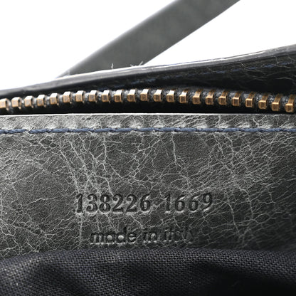 Balenciaga Agneau Classic Hardware Shoulder Bag Black 7 of 11