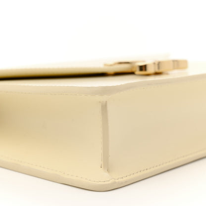 Celine Shiny Calfskin Triomphe Margo Wallet on Chain Sunlight 9 of 11