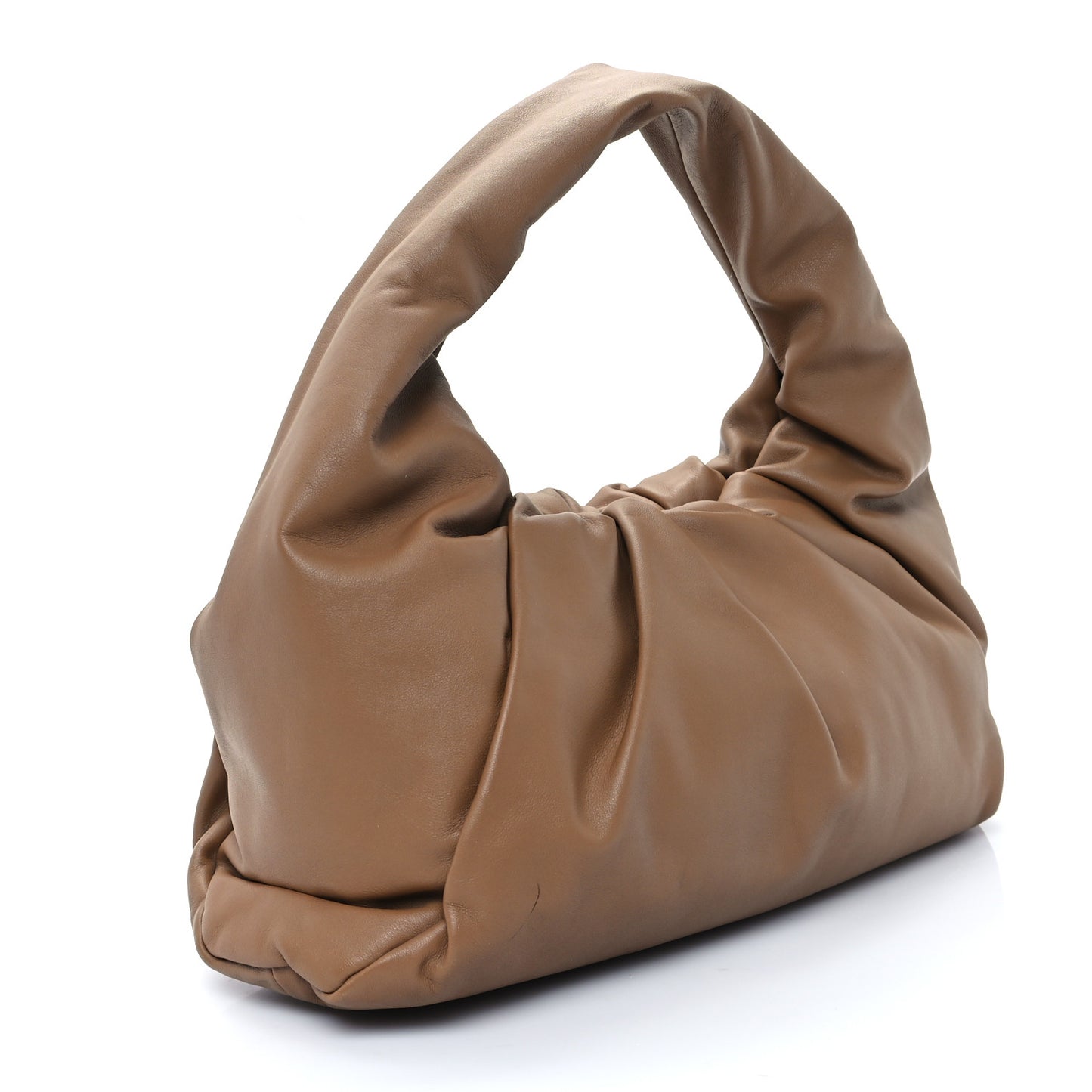 Smooth Butter Calfskin Small The Shoulder Pouch Cammello