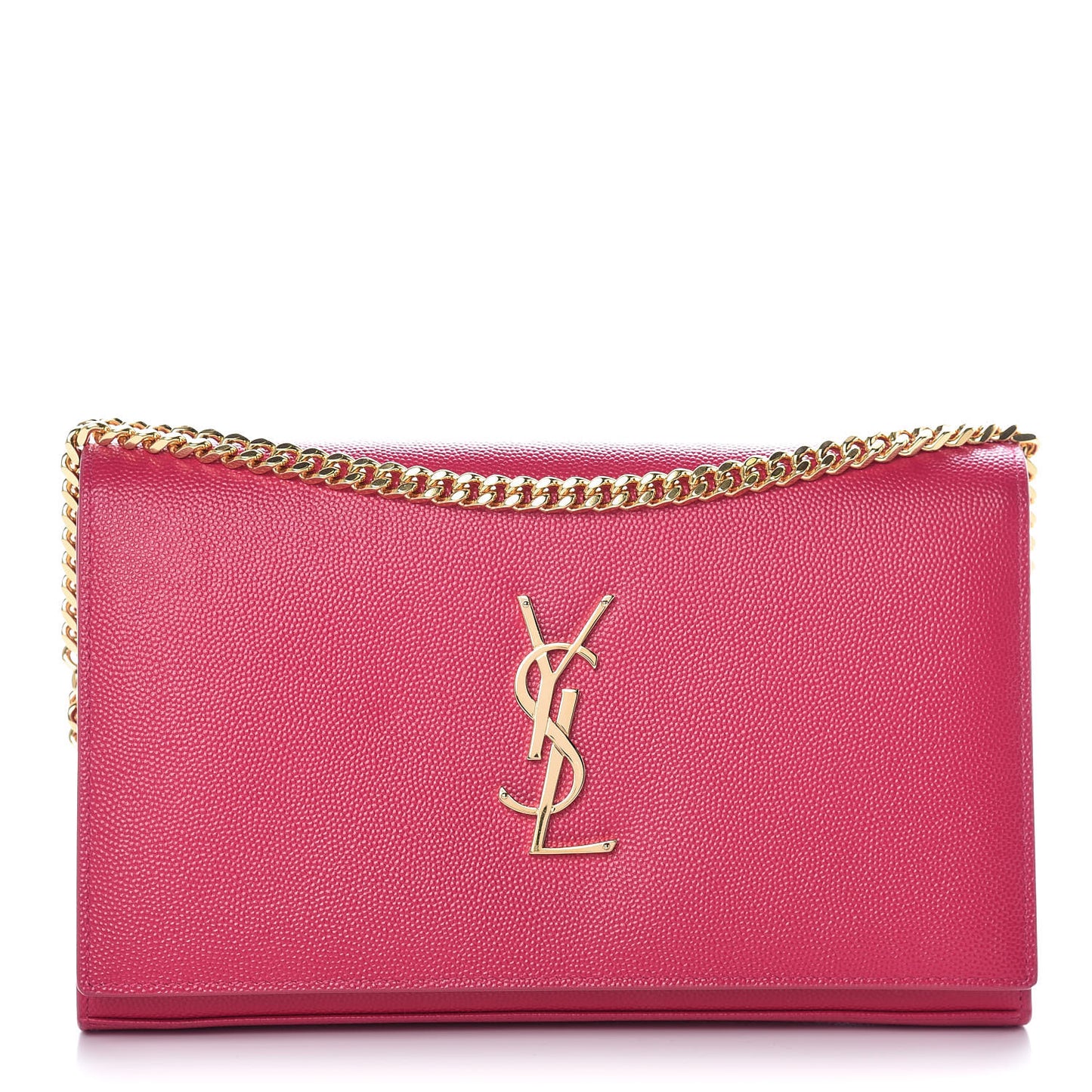 Grain De Poudre Monogram Chain Wallet Bubblegum