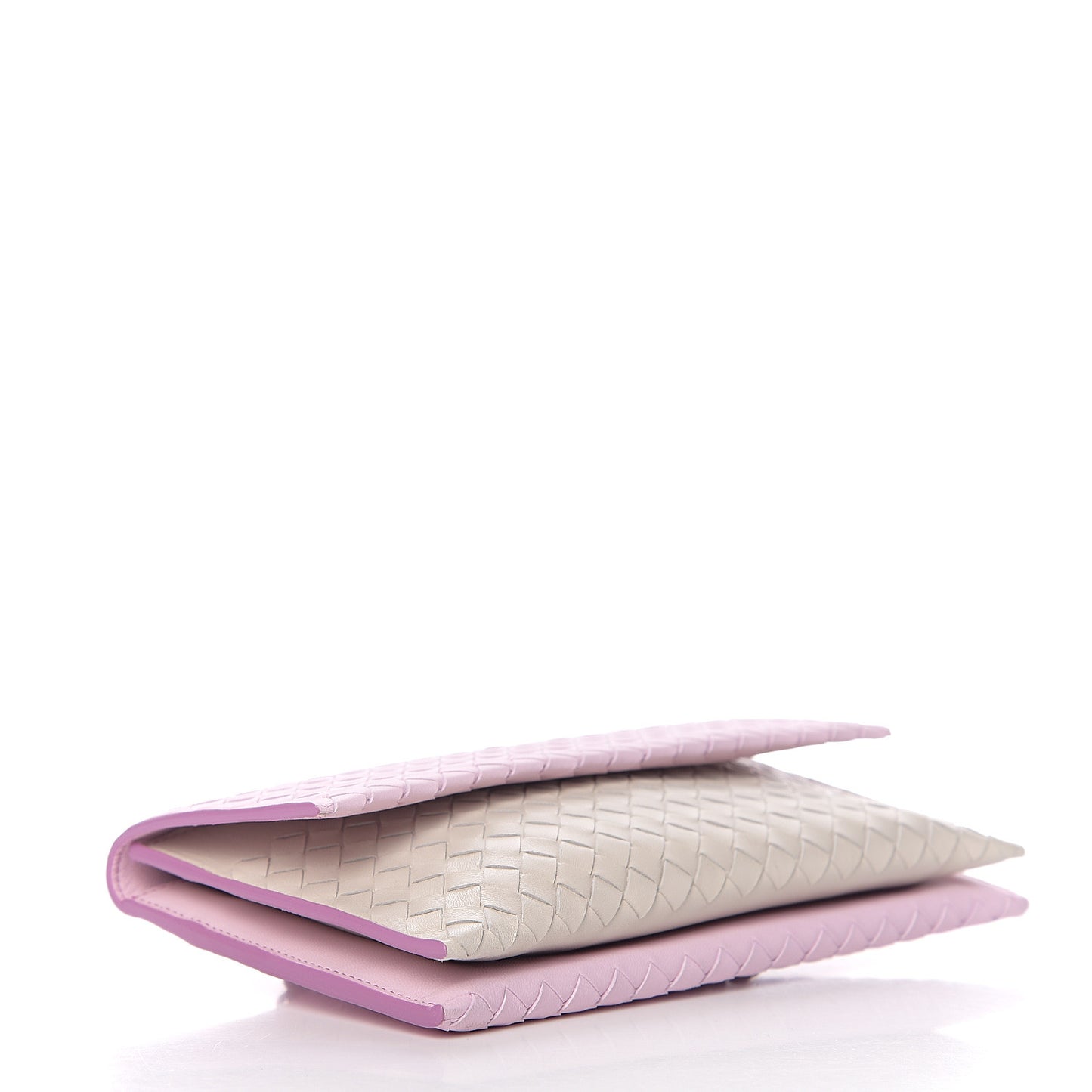 Nappa Intrecciato Wallet Bag Dragee Mist Twilight