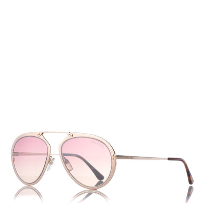 Tom Ford Dashel Sunglasses TF508 Rose Gold 1 of 7