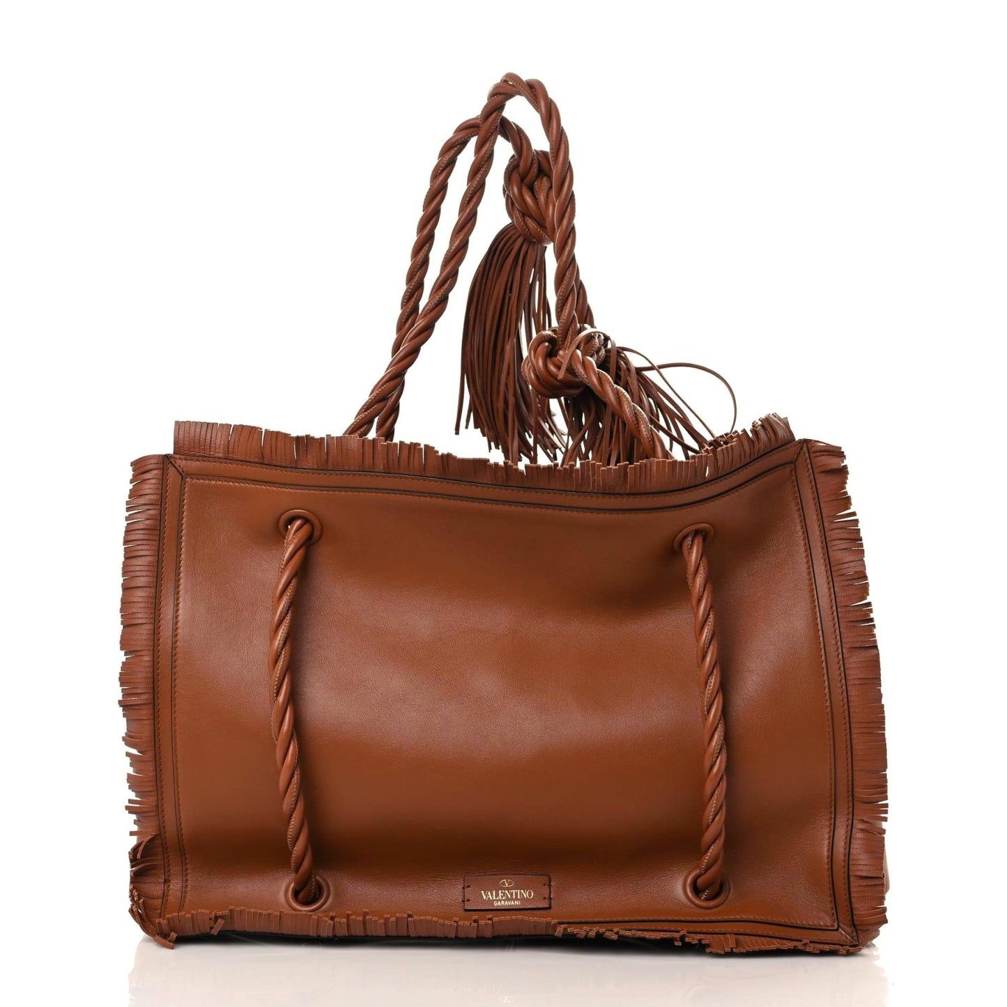 Calfskin The Rope Shopper Tan