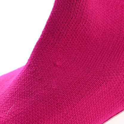 Balenciaga Neoprene Knit Womens Speed Sneakers 36 Rose Fuchsia 10 of 11