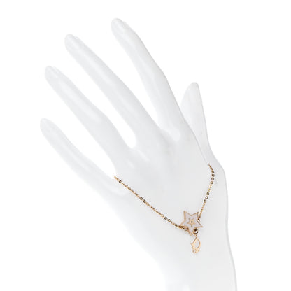 Christian Dior Metal Star Bracelet Purple Gold 2 of 4