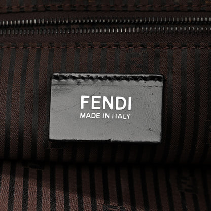 Fendi Calf Hair Large 2jours Tote Brown Giallo Acciaio 5 of 10