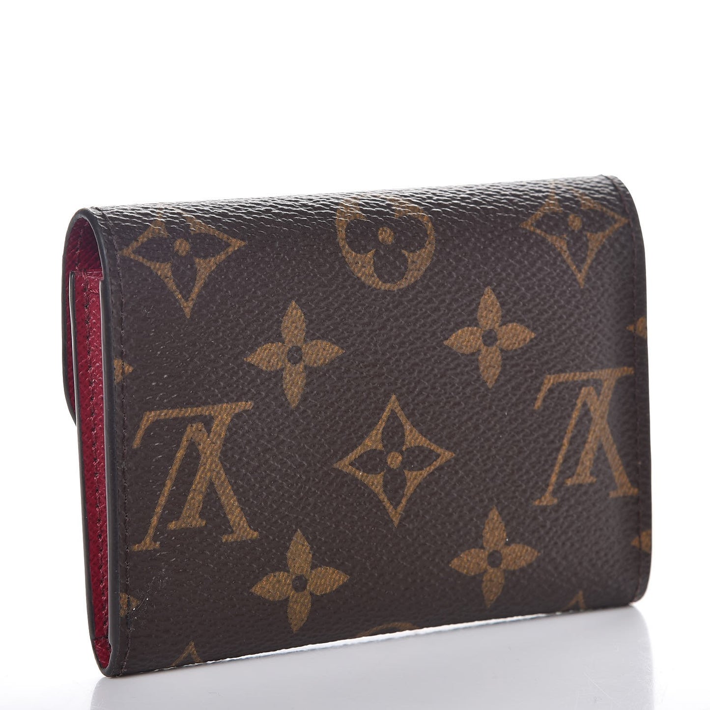 Monogram Rosalie Coin Purse Fuchsia
