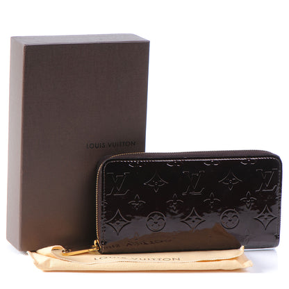 Louis Vuitton Vernis Zippy Wallet Amarante 5 of 8