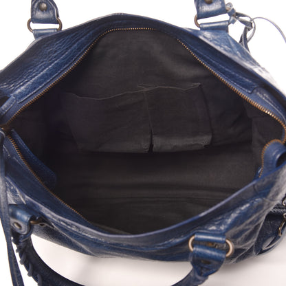 Balenciaga Agneau Classic Hardware City Bleu Mineral 6 of 15