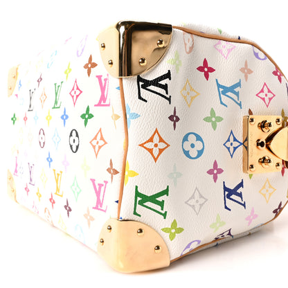 Louis Vuitton Monogram Multicolor Speedy 30 White 9 of 9