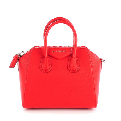 Givenchy Sugar Goatskin Mini Antigona Red 1 of 7