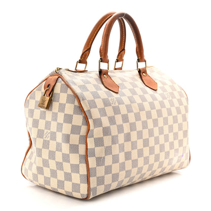 Louis Vuitton Damier Azur Speedy 30 3 of 12