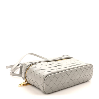 Bottega Veneta Calfskin Intrecciato Bang Bang Vanity Case Limestone 4 of 9