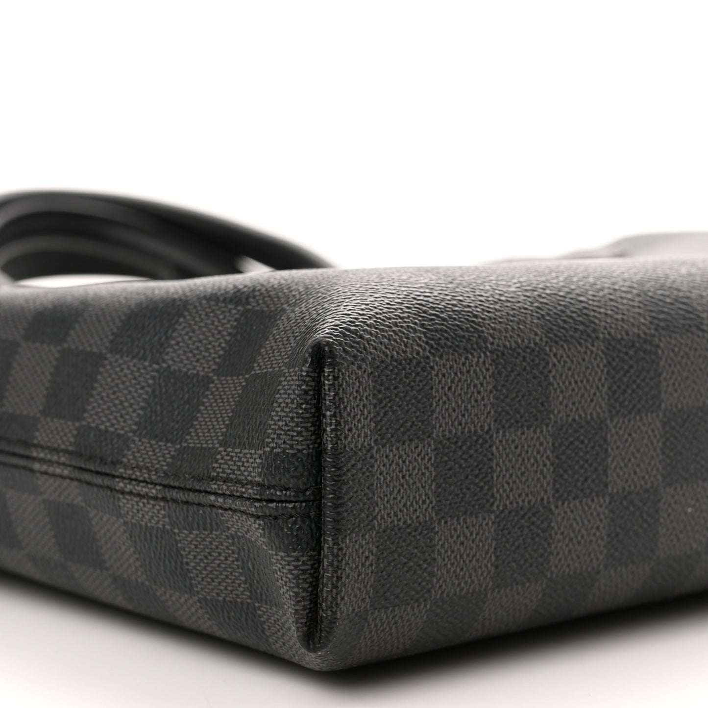 Damier Graphite Porte-Documents Jour
