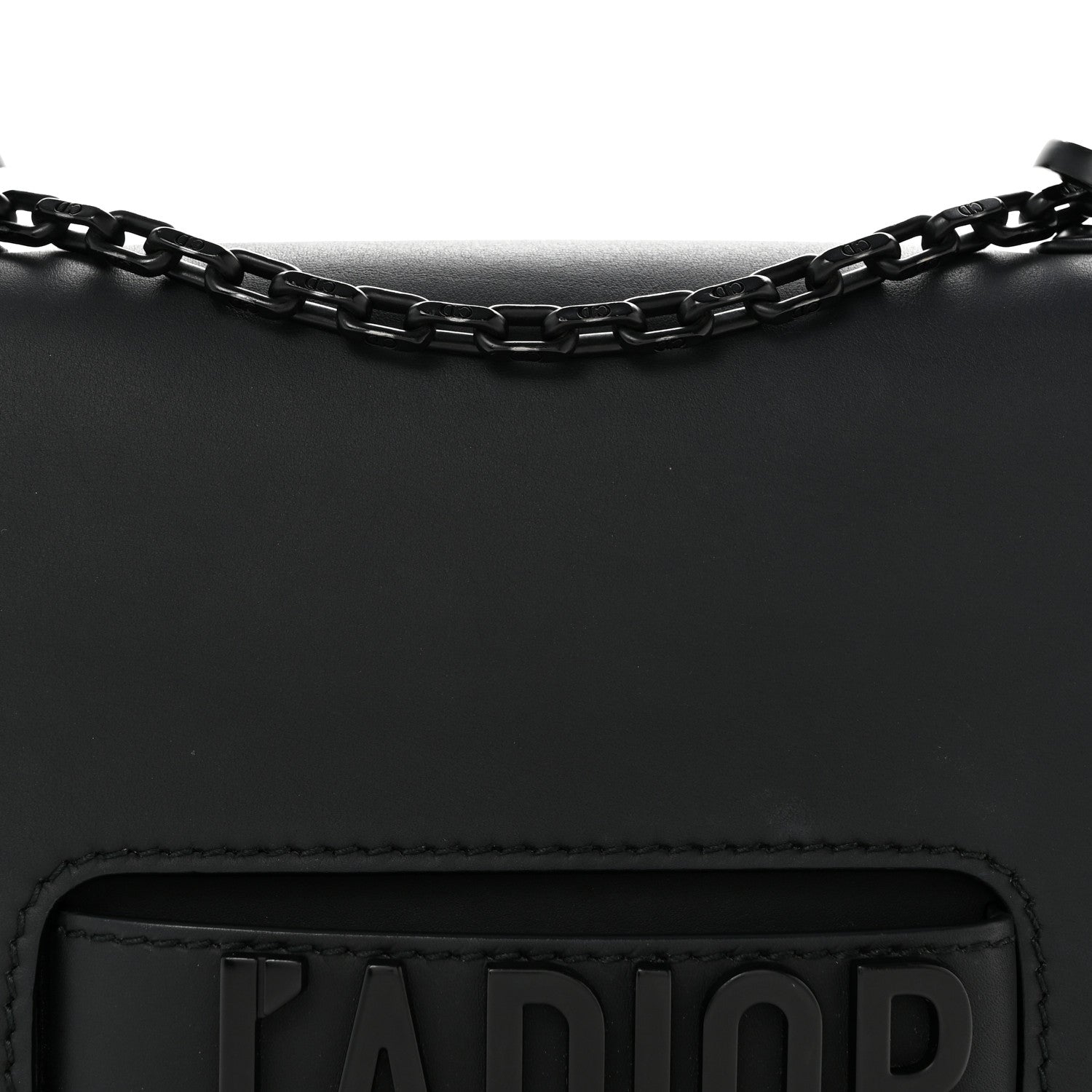 Christian Dior Ultra Matte Calfskin J'Adior Chain Flap Bag Black 8 of 15