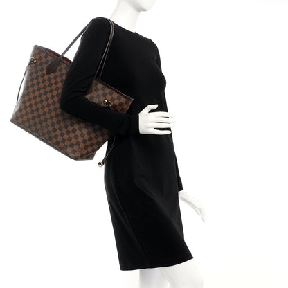 Louis Vuitton Damier Ebene Neverfull MM 3 of 18