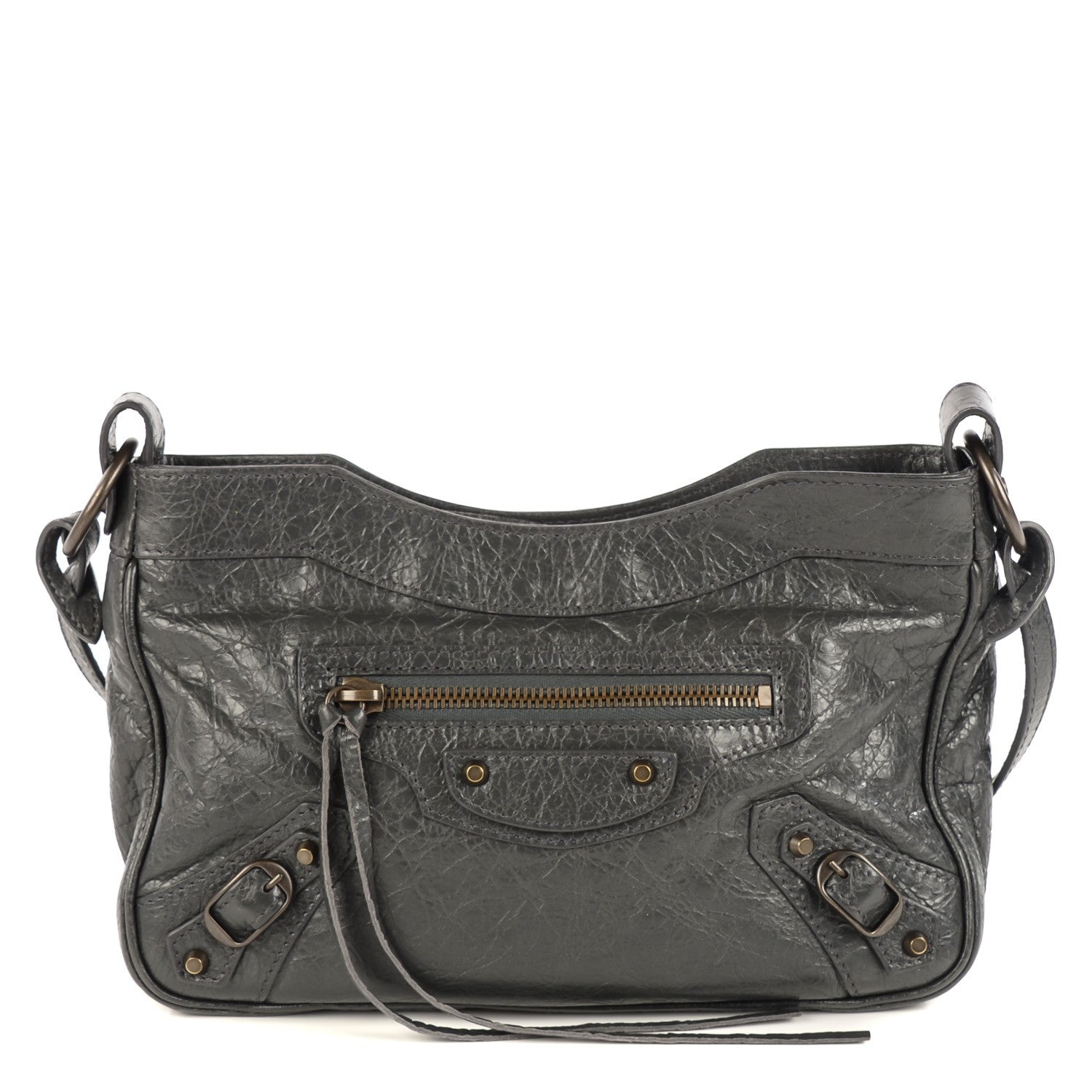 Balenciaga Agneau Classic Hardware Hip Anthracite 1 of 11