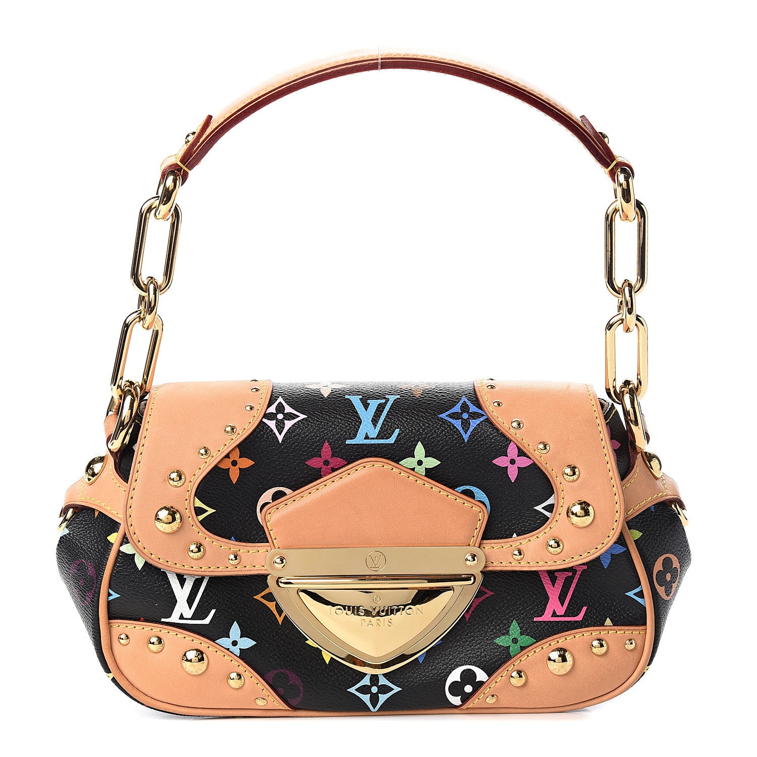 Louis Vuitton Monogram Multicolor Marilyn Black 1 of 8