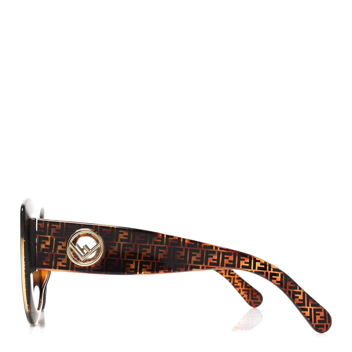 F is Fendi Cat Eye Sunglasses FF 0306/S Havana