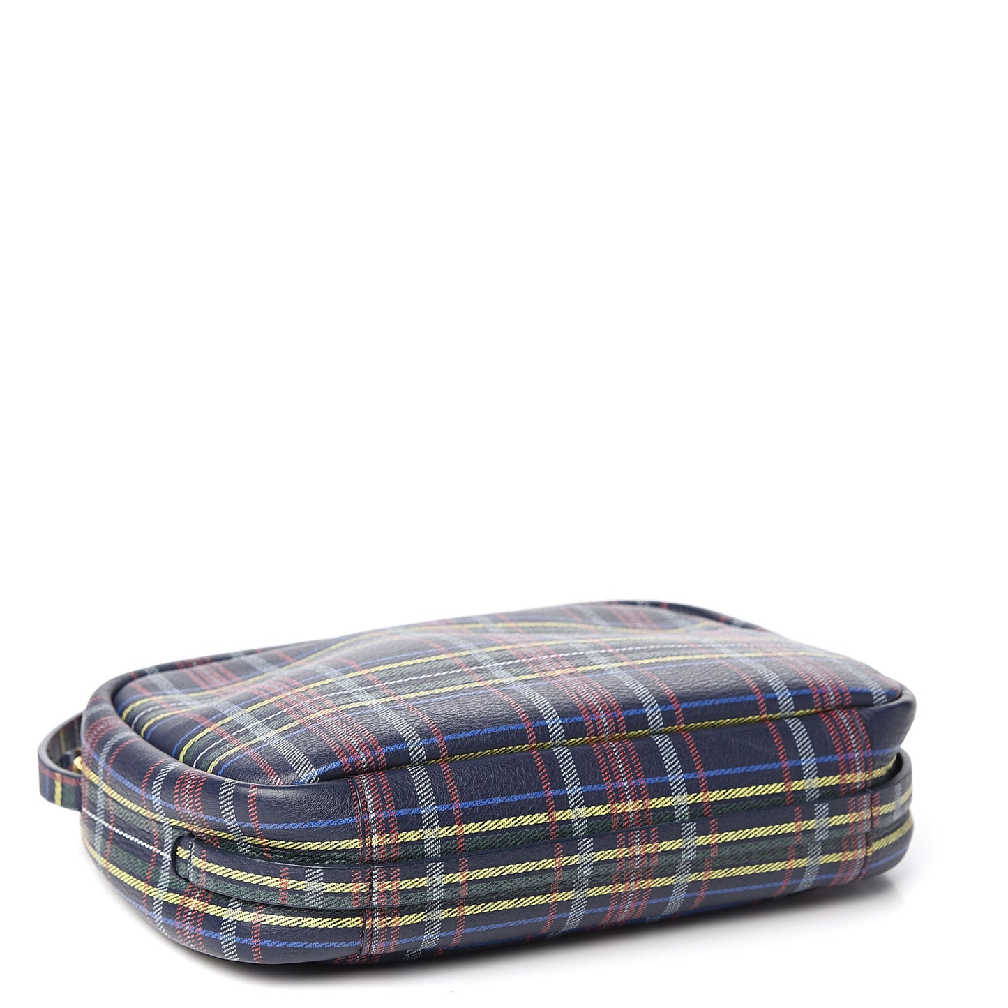 Calfskin Plaid Everyday S Camera Bag Multicolor
