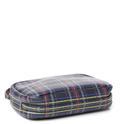 Balenciaga Calfskin Plaid Everyday S Camera Bag Multicolor 3 of 9