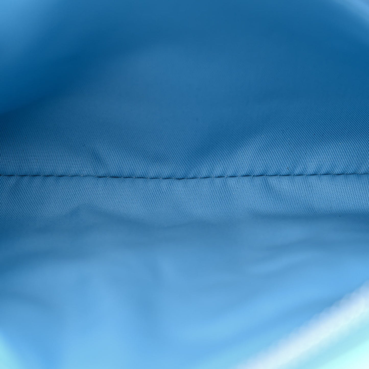 Lambskin Quilted Lola Double Pouch Crossbody Bright Sky Blue