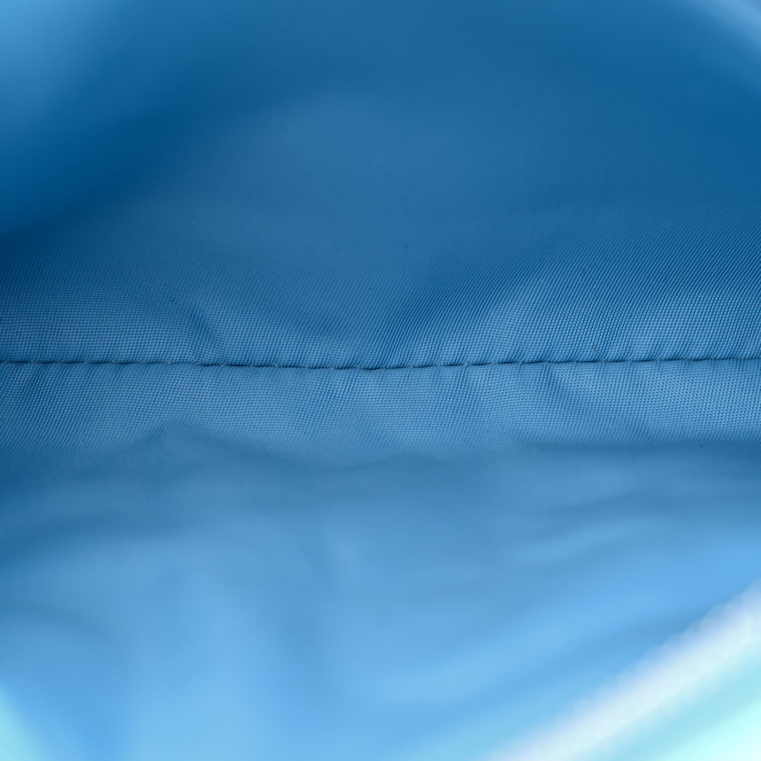 Burberry Lambskin Quilted Lola Double Pouch Crossbody Bright Sky Blue 6 of 12