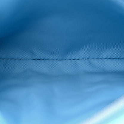 Burberry Lambskin Quilted Lola Double Pouch Crossbody Bright Sky Blue 6 of 12