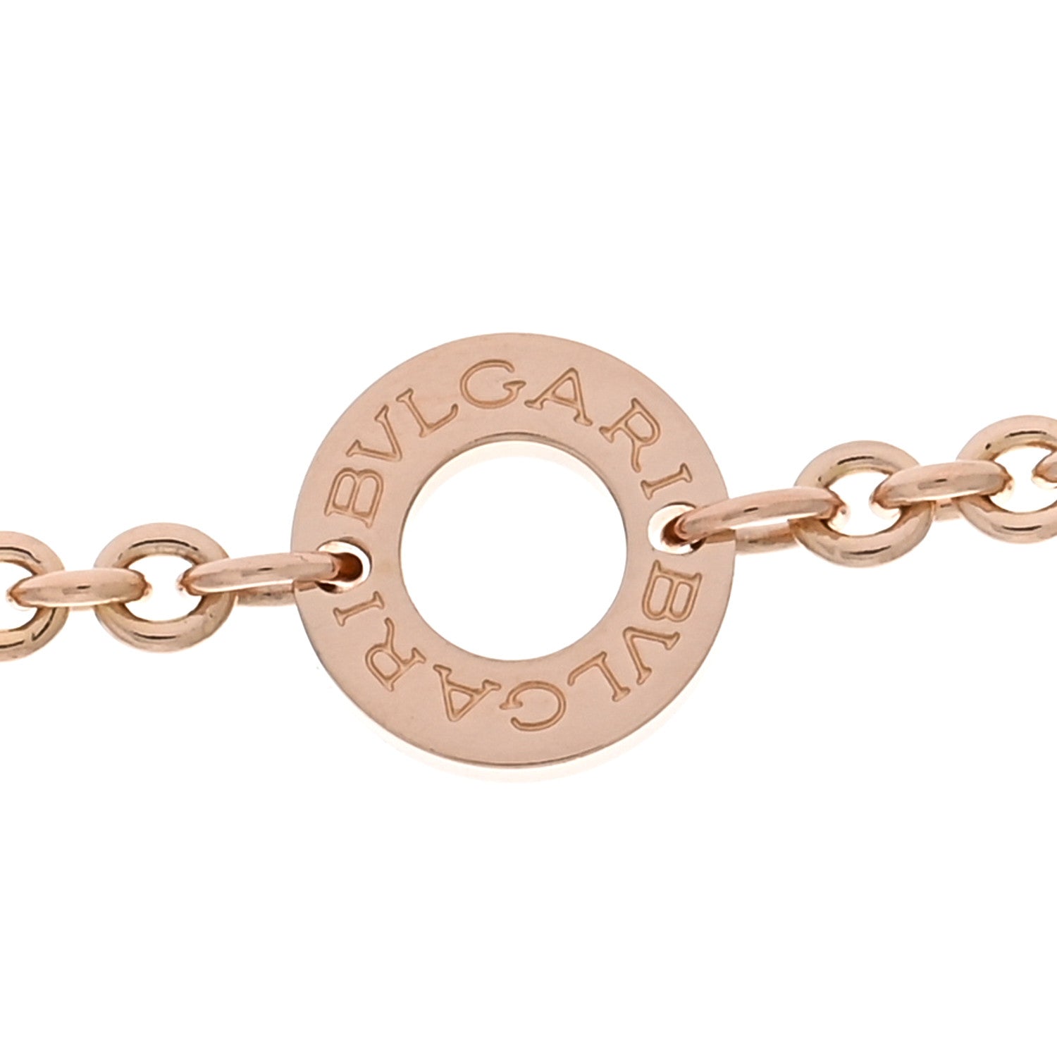 Bulgari 18K Rose Gold B.Zero1 Pendant Necklace 4 of 4