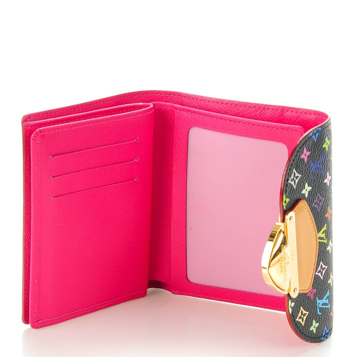 Monogram Multicolor Joey Wallet Black Grenade