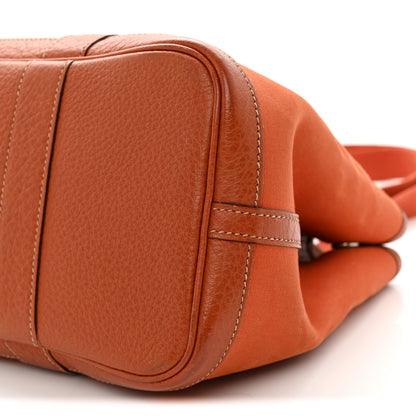 Hermes Toile Buffle Garden Party 30 TPM Potiron 10 of 13