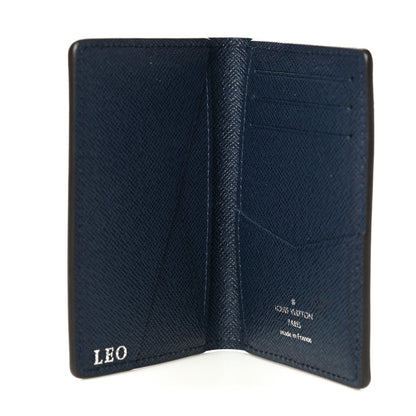 Louis Vuitton Epi Pocket Organizer Blue Marine 5 of 11