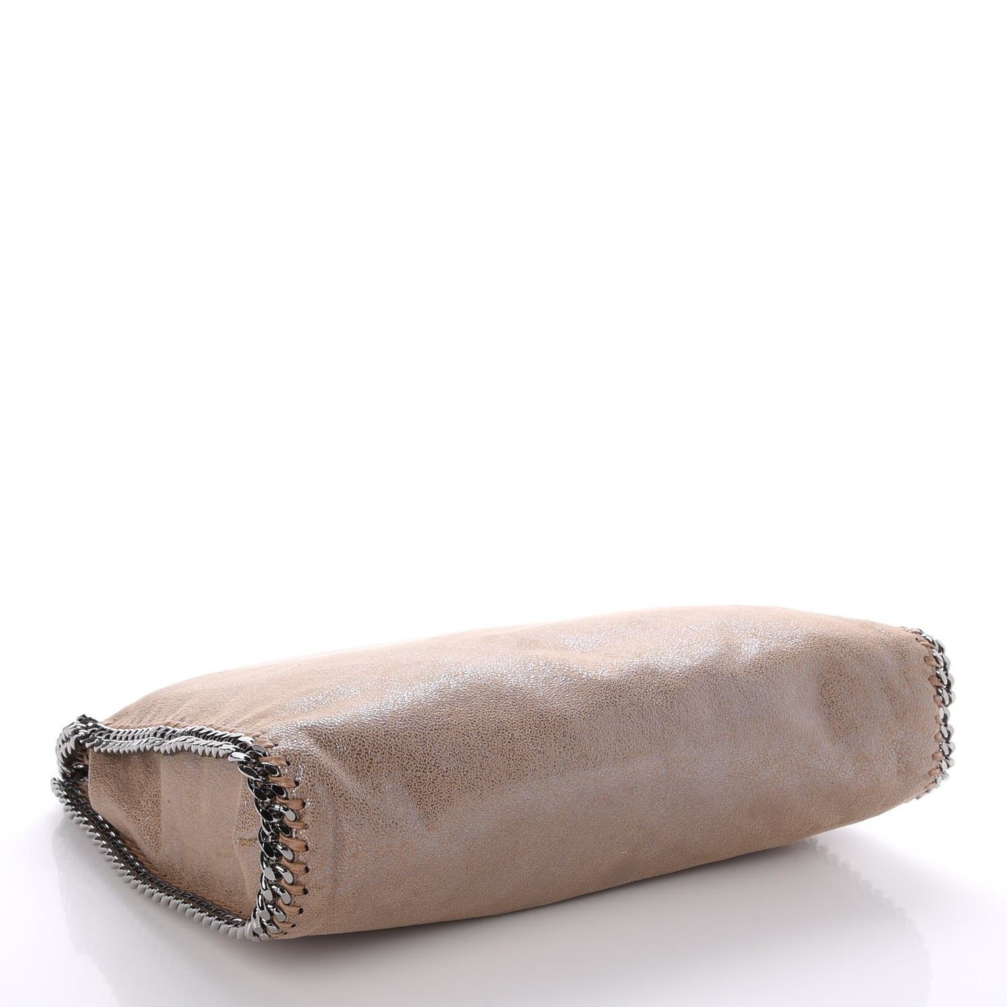Shaggy Deer Falabella Small Fold Over Tote Taupe