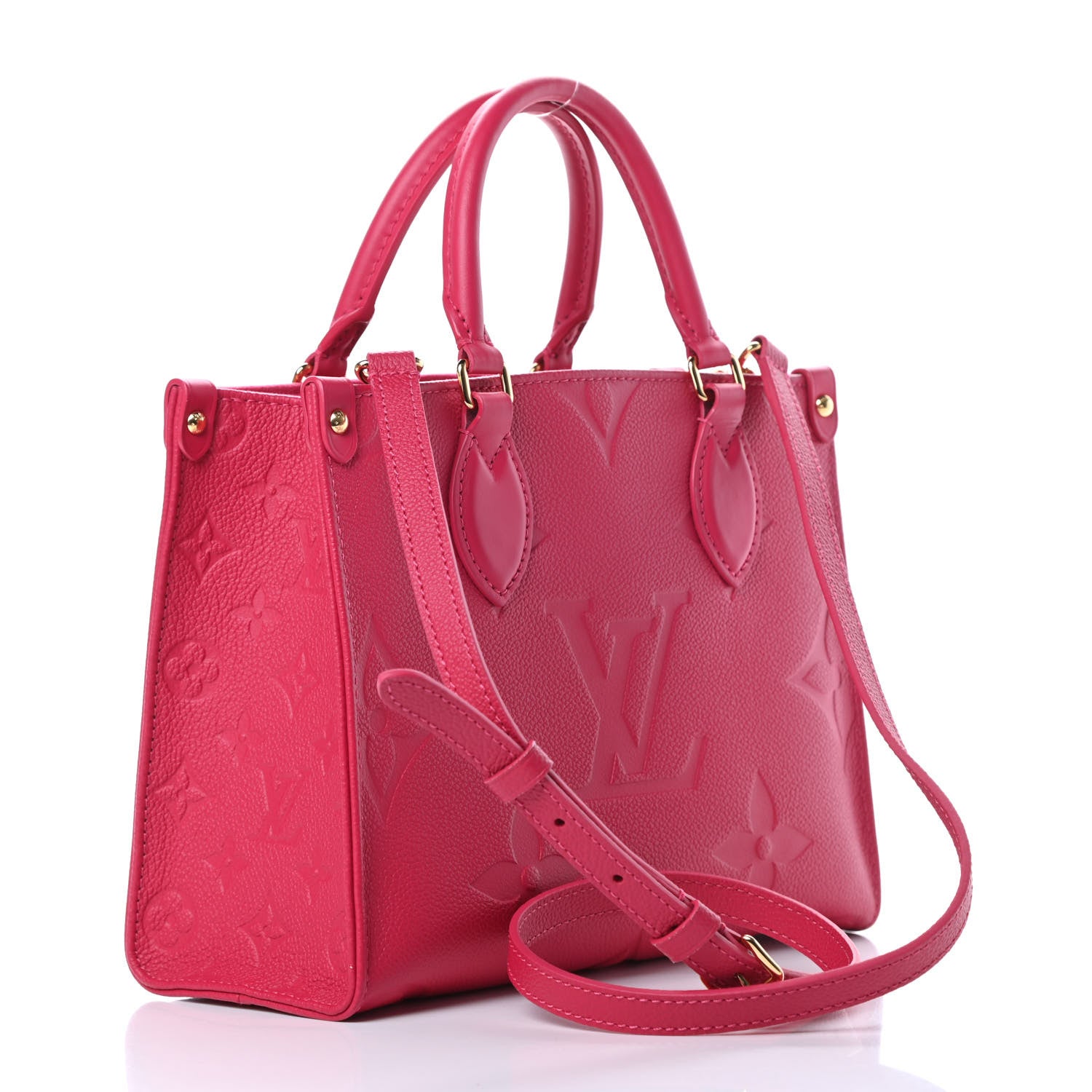Louis Vuitton Empreinte Monogram Giant Onthego PM Freesia 3 of 11