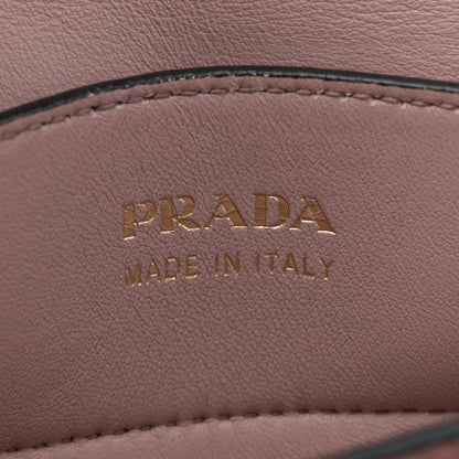Prada Saffiano Cuir Medium Double Bag Black Mughetto 6 of 13