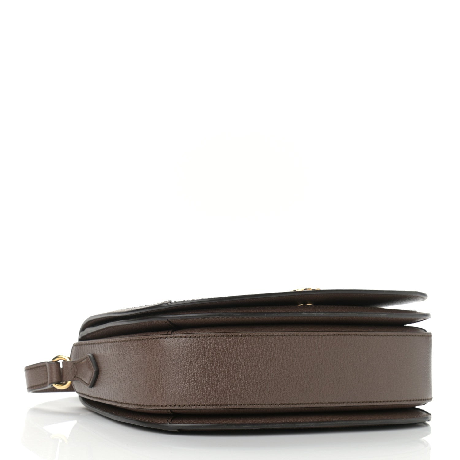 Gucci GG Supreme Monogram Web Small Ophidia Flap Messenger Bag Brown 4 of 10