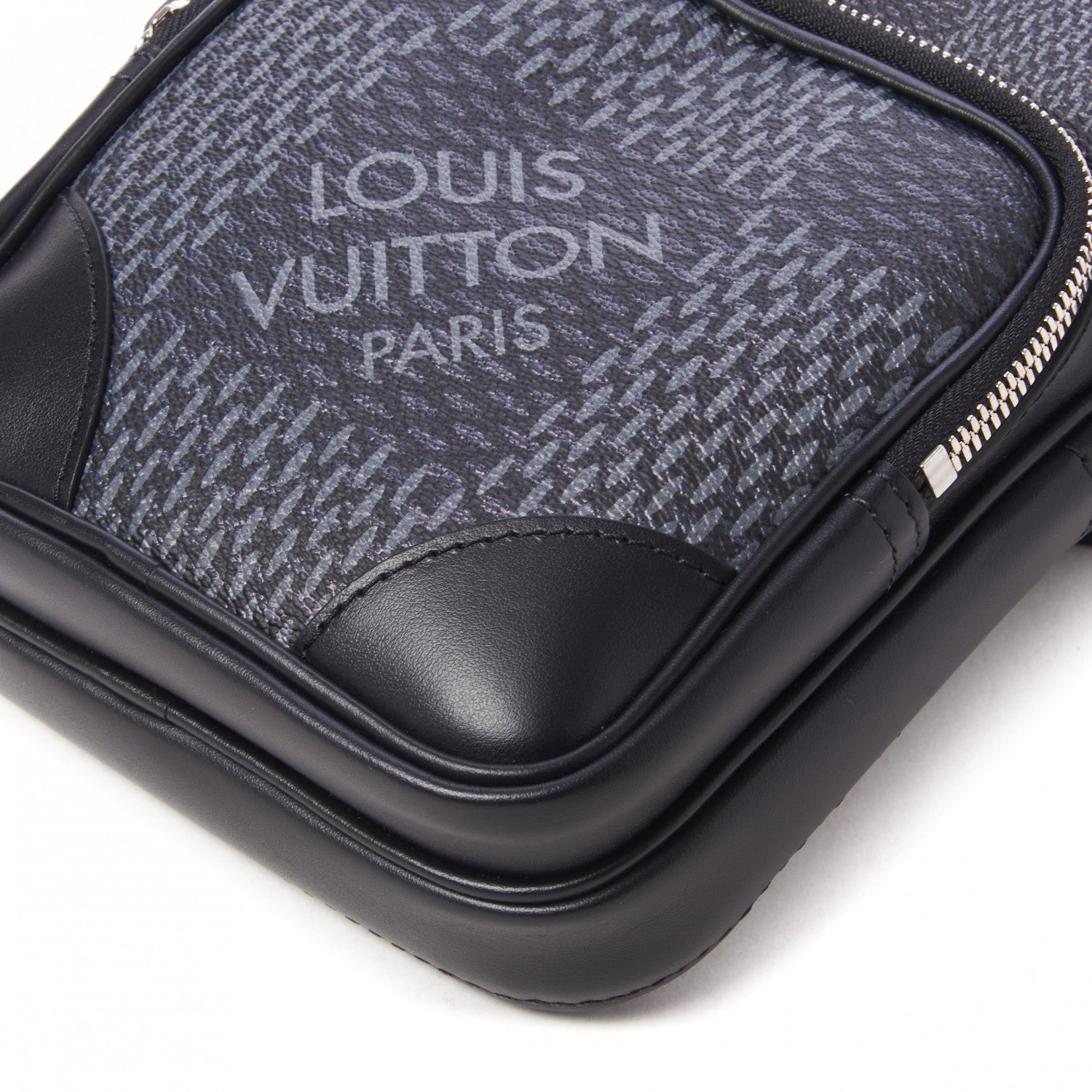 Louis Vuitton Damier Graphite 3D Amazone Sling Bag Black 5 of 9