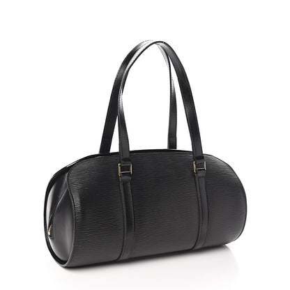 Louis Vuitton Epi Soufflot Black 2 of 9