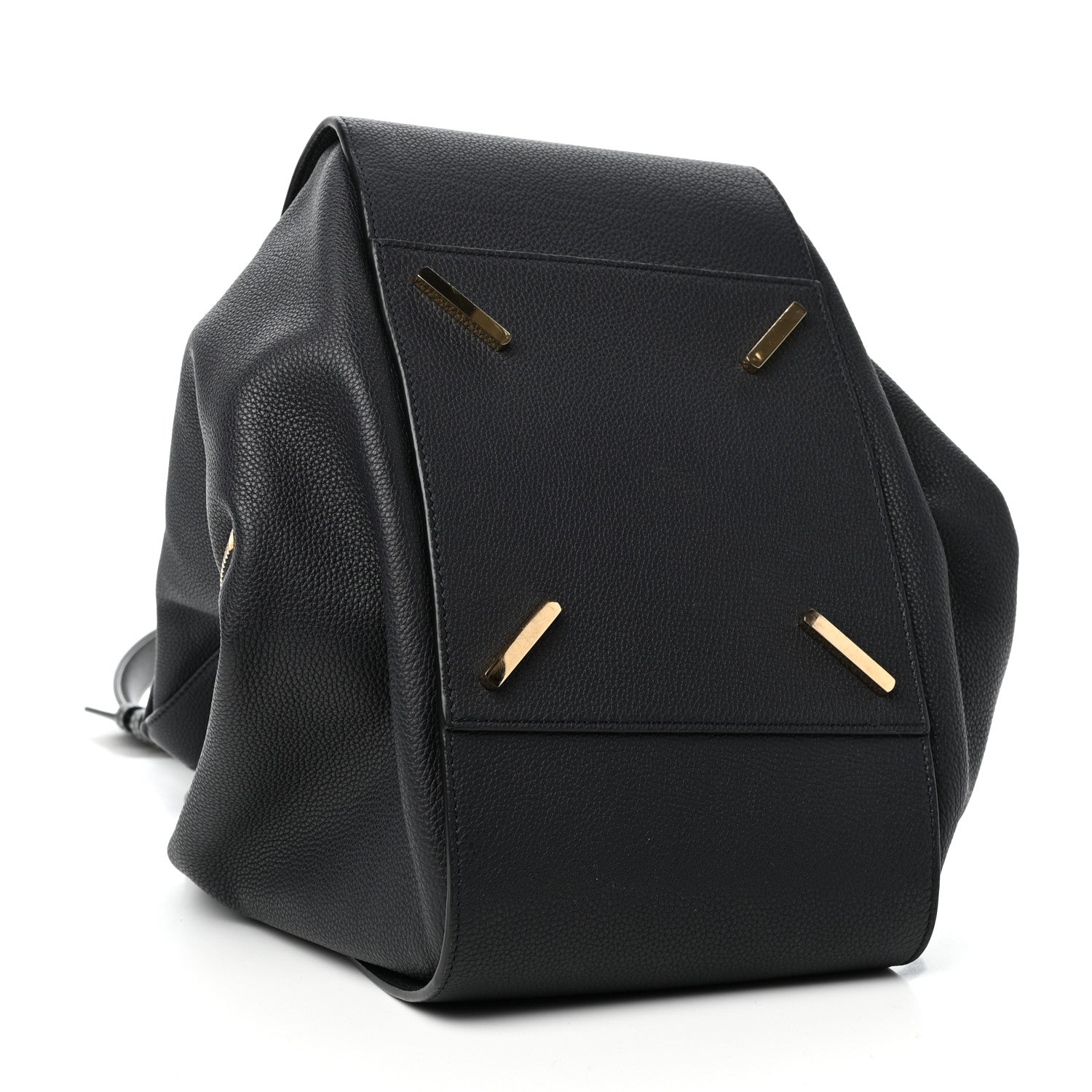 Loewe Calfskin Medium Hammock Shoulder Bag Midnight Blue Black 4 of 9
