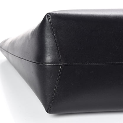 Mansur Gavriel Calfskin Large Shopping Tote Black Flamma 22 of 24